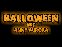 Anny Aurora fickt den Tod zu Halloween
