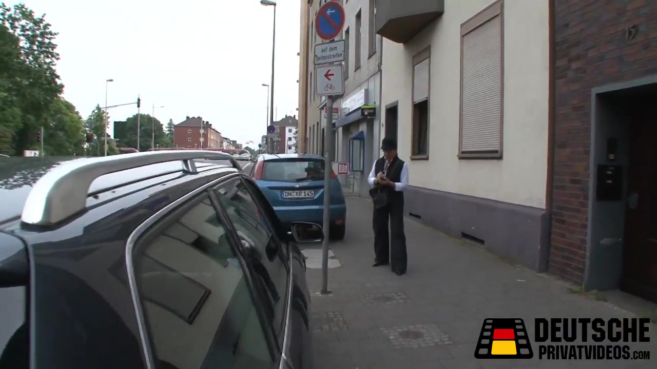 Alte deutsche Politesse Outdoor gefickt