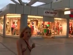 Sperma Walk durchs Deutsche Einkaufszentrum