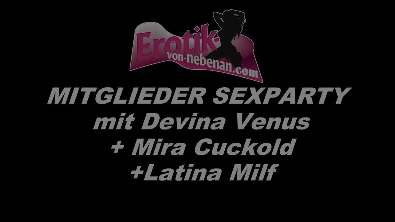 Private Gangbang Party mit Mira Cuckold und Freundinnen