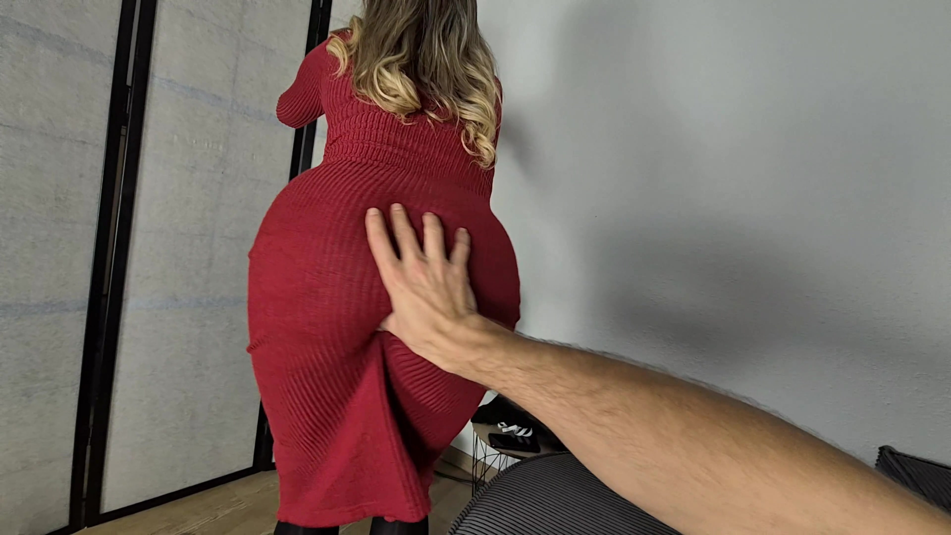 Deutsche Milf Freundin - Creampie vor dem Fotoschooting